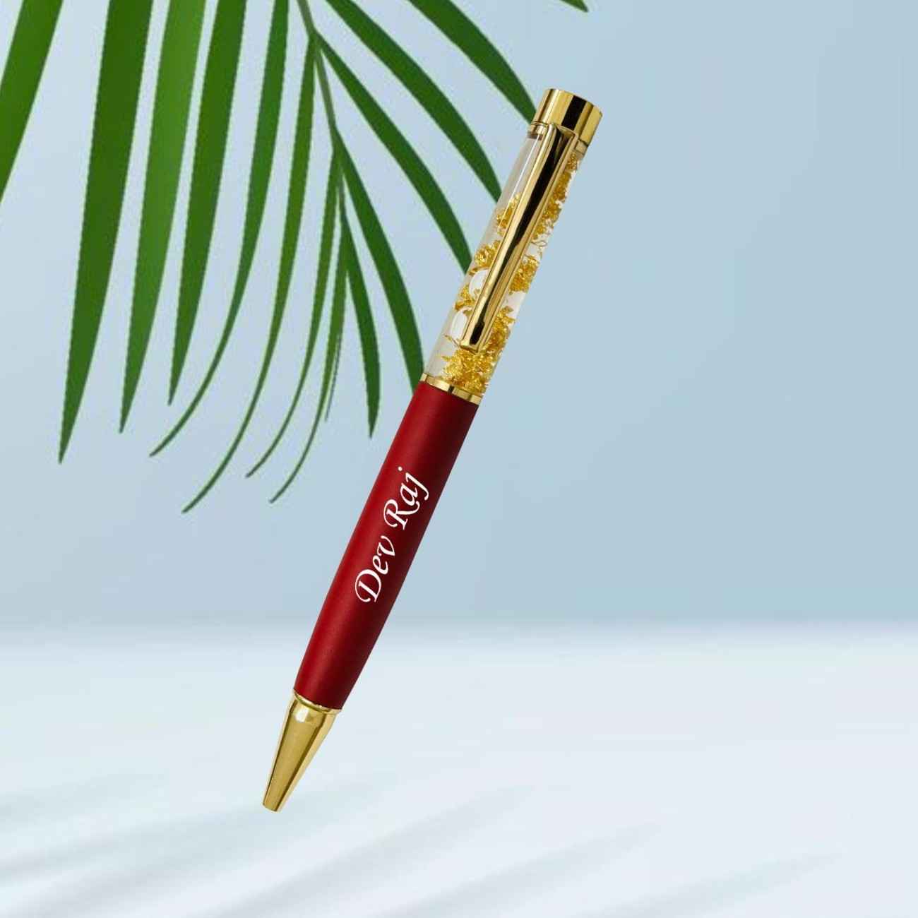 Gold Flake Pen