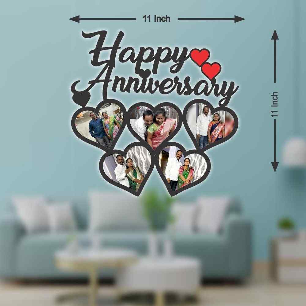 Happy Anniversary Frame For Couple