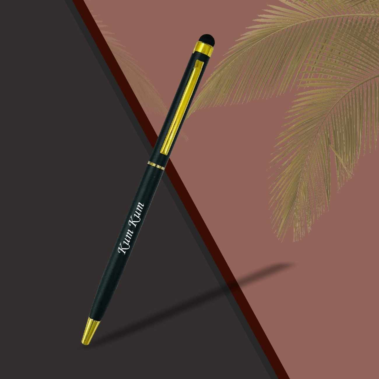 Personalized Black Stylus Pen