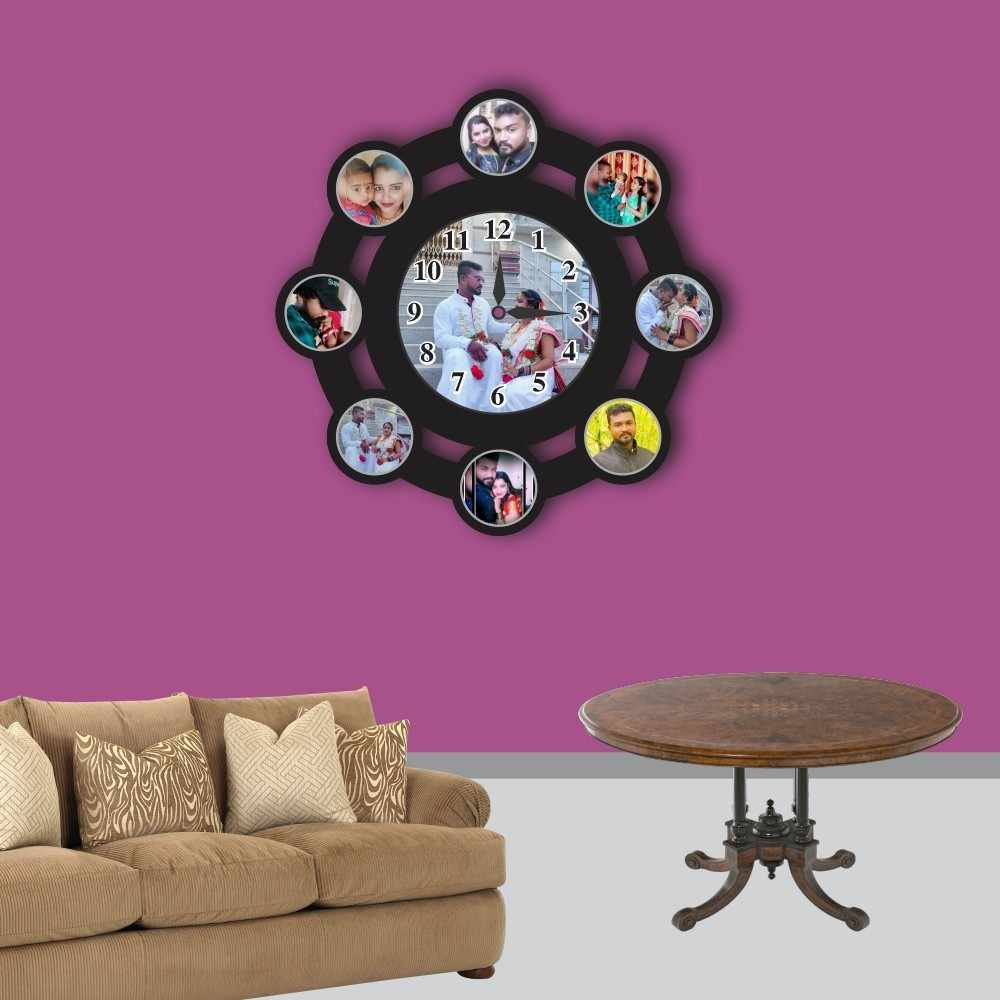 Personalized Wooden Wall Clock