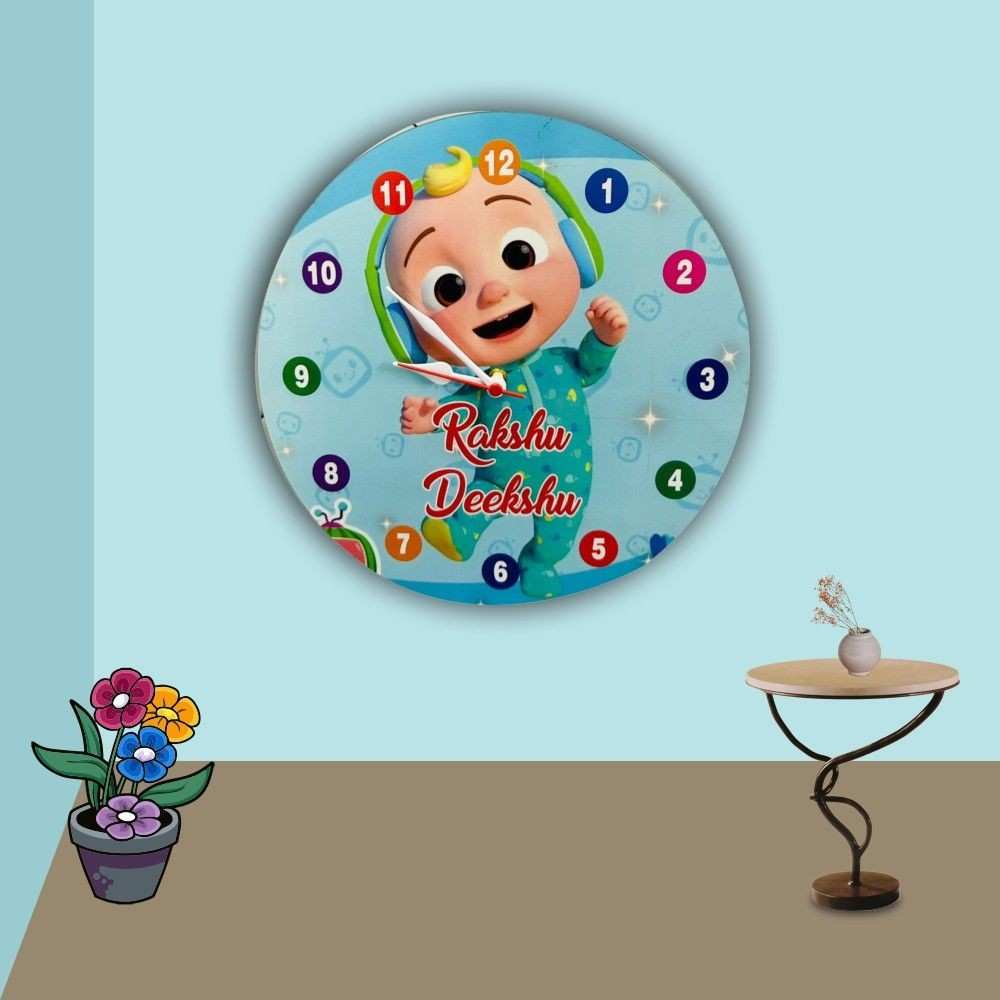 Kids Cartoon Clock