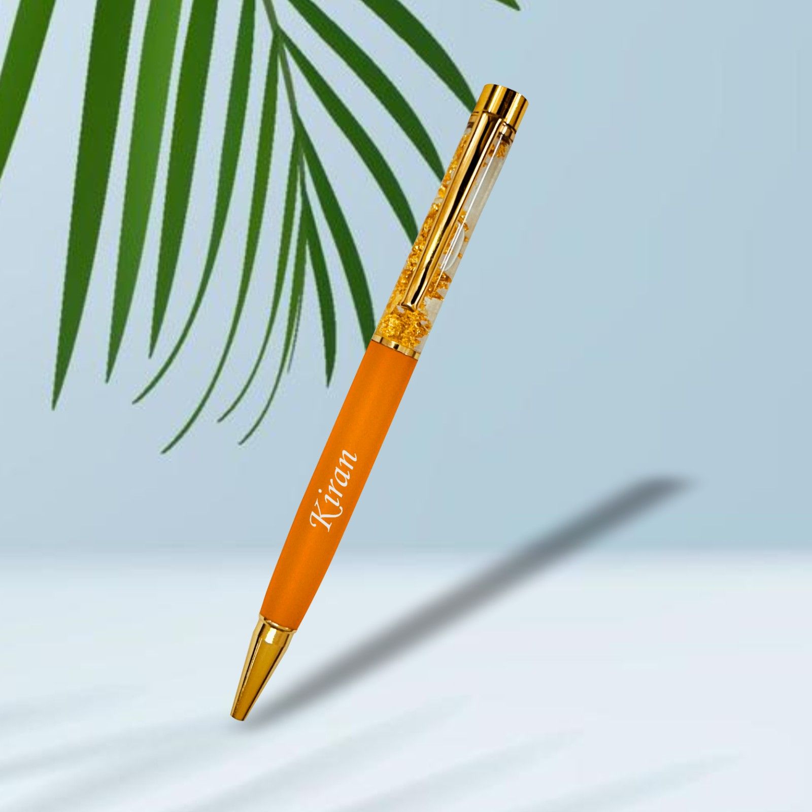Personalized Gold Crystal Pen
