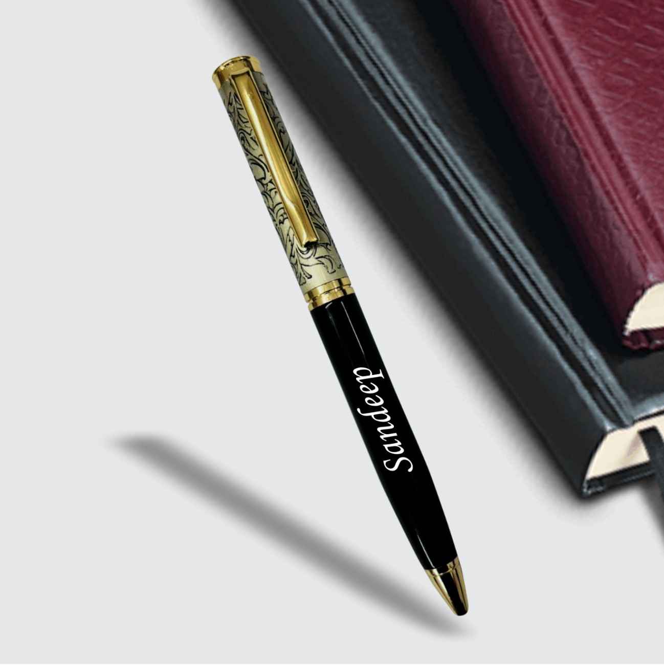 Personalized Black Jari Pen