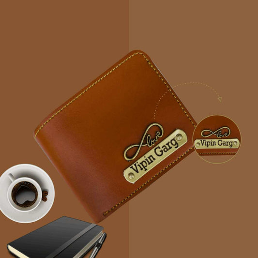 Personalised Faux Leather Name Wallet