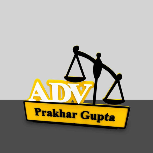 Advocate Table Top with Name
