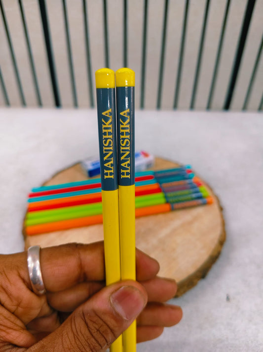 Personalised Name Pencils Set
