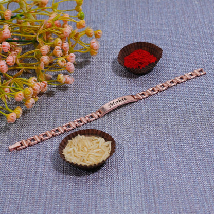 Men's Fancy Bracelet Rakhi